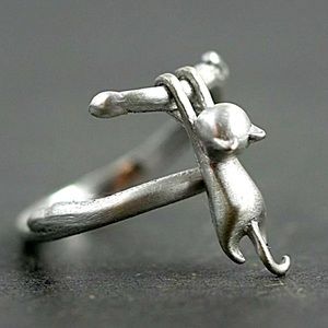 🐈 Wrap Cat Ring 💍 Size 7 {Cat Lovers Only} 🐈
